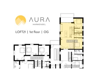 LOFT21 OG - gelb schraffiert
