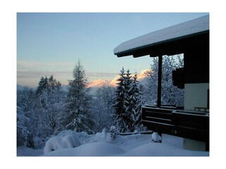 Stimmungsvoller Ausblick am Abend