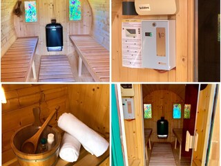 Sauna im garten