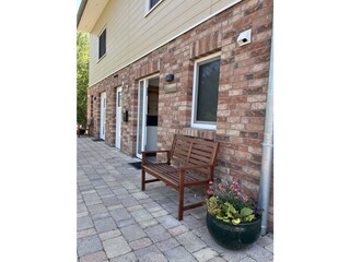 Eingangsbereich vor dem Haus