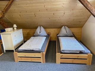 Schlafzimmer im Dachgeschoss