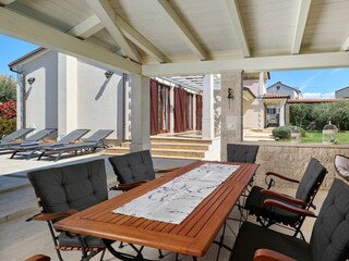 Essbereich im Freien