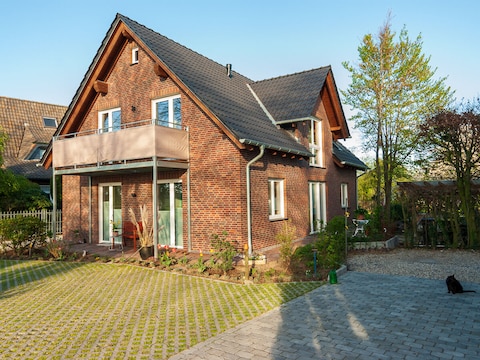 Ferienwohnung Garten (Ferienhaus-Haldern)