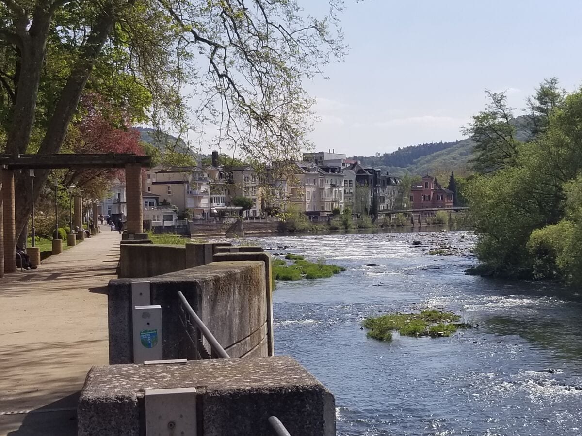 Kurpark gegenueber der Ferienwohnung