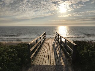 Sonnenuntergang auf Sylt und Westerland