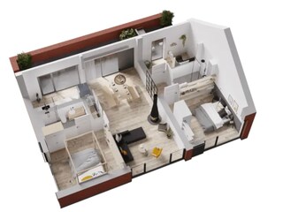 Holiday apartment Hohwacht Floor Plan 76