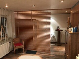 Sauna / Infrarotkabine / Ruheraum