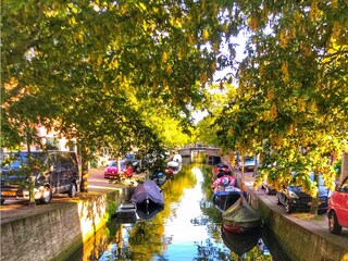 Canals in Enkhuizen