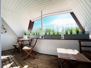 Großer Balkon mit viel Platz zum genießen