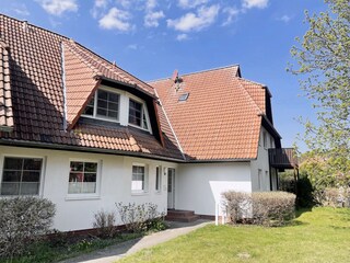 Rückansicht - Hauseingang