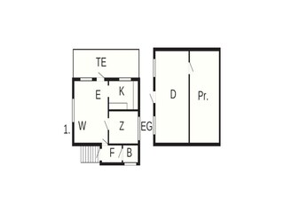 Holiday house Eide Floor Plan 13