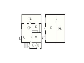 Holiday house Eide Floor Plan 12