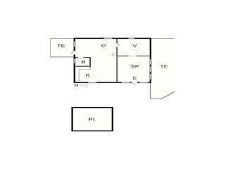 Vakantiehuis Skaven Strand Grondplan 25