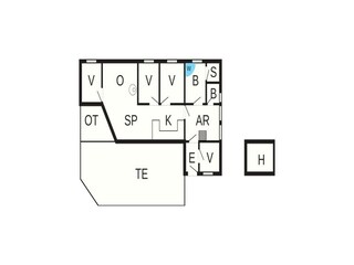 Maison de vacances Skaven Strand Plan d'étage 47