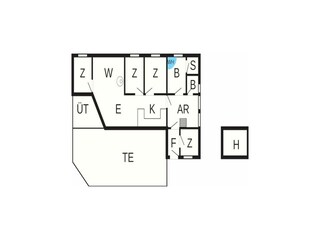 Vakantiehuis Skaven Strand Grondplan 48