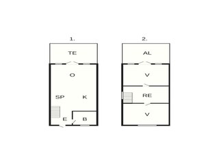Maison de vacances Als Plan d'étage 44