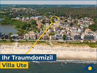 Villa Ute Luftaufnahme