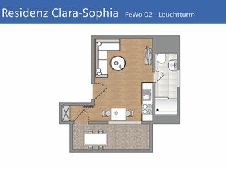 Ferienwohnung Binz Grundriss 15