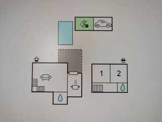 Casa per le vacanze Divšići Pianta del piano 41