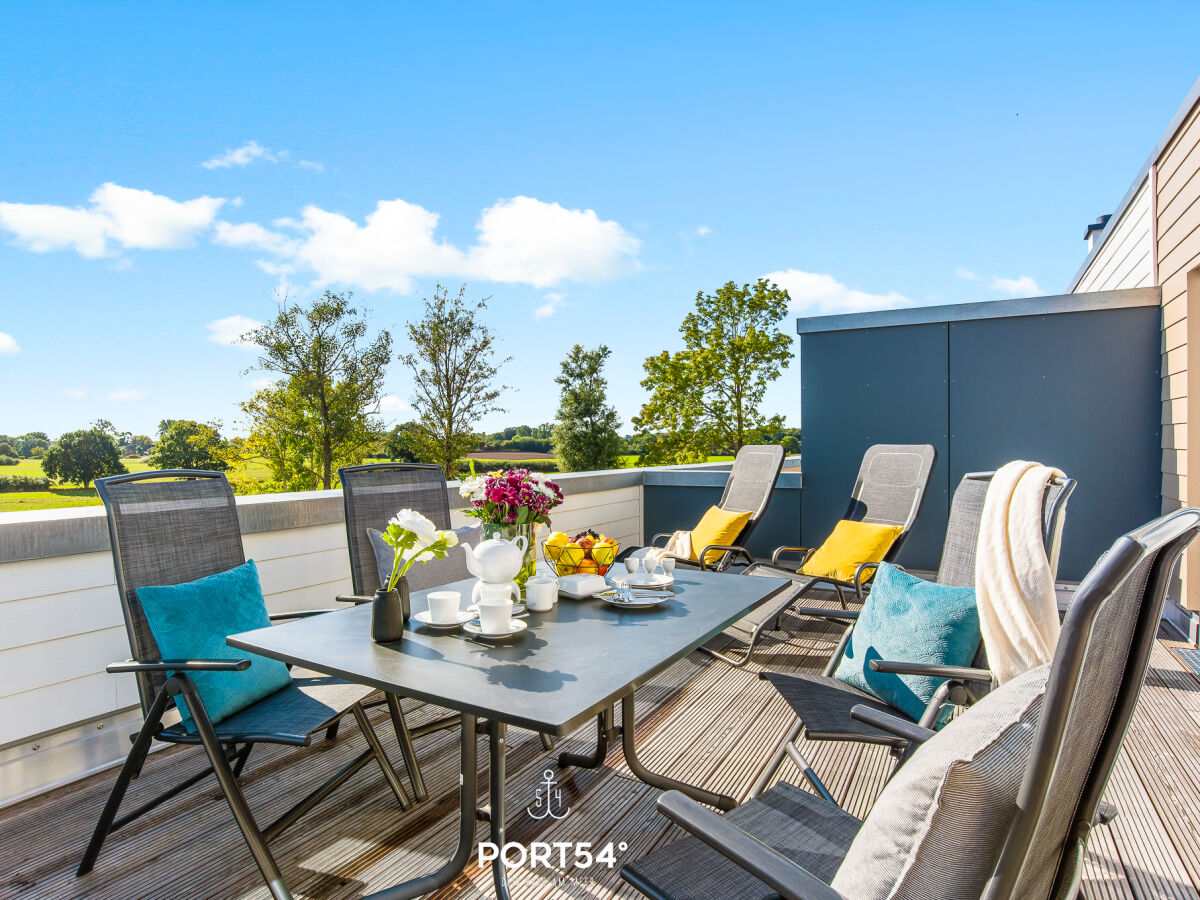 Terrasse mit Blick ins Grüne