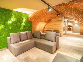 Wellness area sitting area
