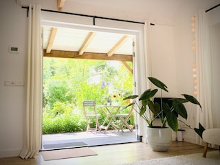 Terrasse unter der Veranda