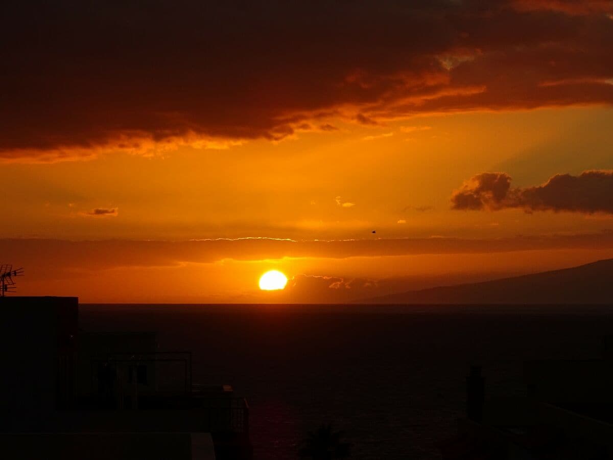 Sonnenuntergang über dem Meer