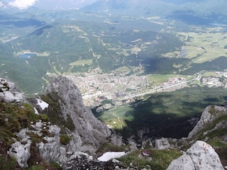 Blick auf Mittenwald