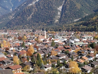 Blick auf Mittenwald