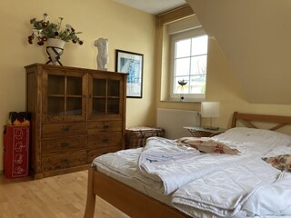 Schlafzimmer 2 in der 1. Etage