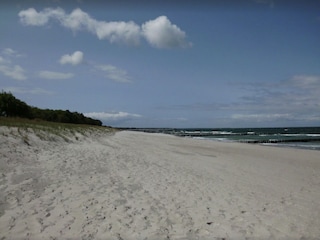 Feiner endloser Strand