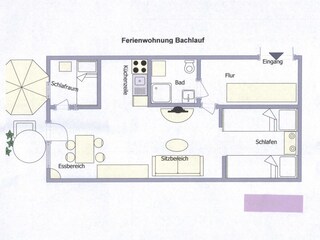 Appartamento per vacanze Nahrendorf Pianta del piano 9