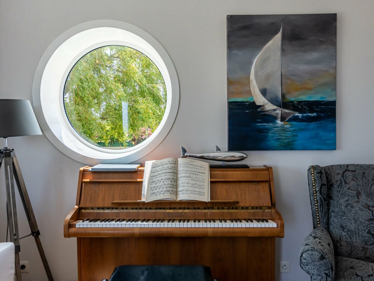 Piano im Wohnzimmer