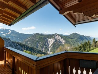 Ferienwohnung Abendrot - Aussicht