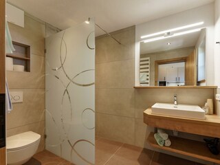 Ferienwohnung Abendrot - Badezimmer