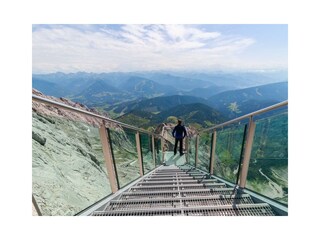 Stiege ins Nichts, Dachsteingletscher
