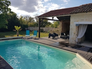 Ferienhaus Villiers-Couture Außenaufnahme 1