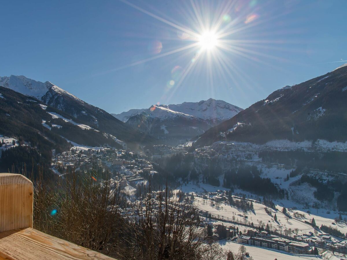 panoramic view in winter