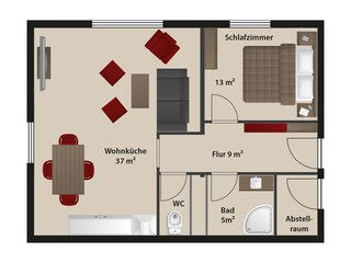 Appartamento Bad Gastein Pianta del piano 20