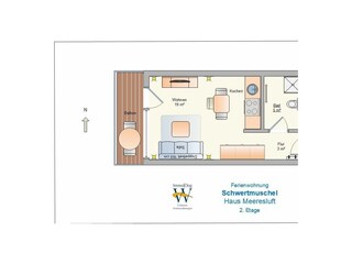 Appartamento per vacanze Wangerooge Registrazione all'aperto 14