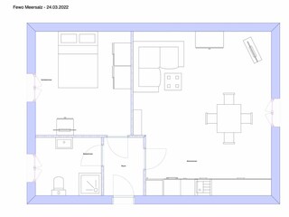 Apartamento de vacaciones Norderney Plano de planta 15