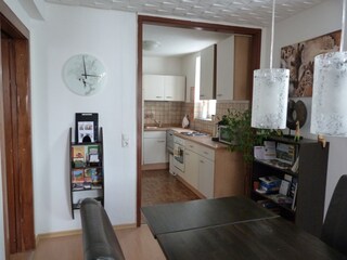Passageway to the kitchen
