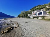 Blick auf Casa Felice vom Strand