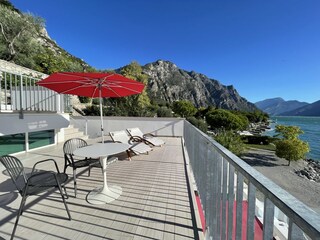 Dachterrasse mit Blick in den Norden