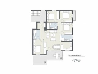 Appartamento Bludenz Pianta del piano 16