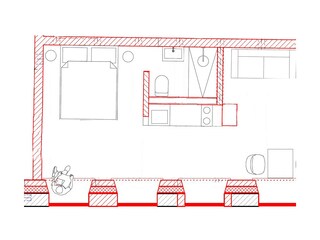Vakantieappartement Ulsnis Grondplan 25