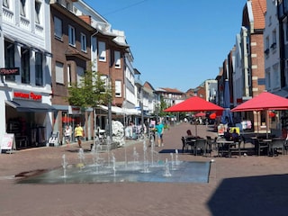 Stadtbummel durch die Innenstadt Nordhorns