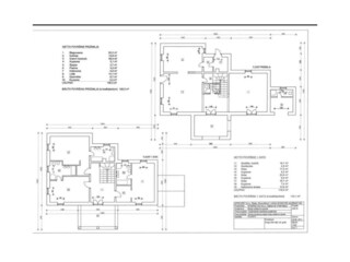 Villa Tinjan Plan d'étage 40