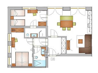 Grundriss Blumental Top 1