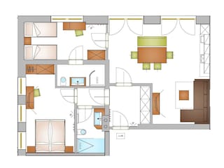 Grundriss Blumental Top 1
